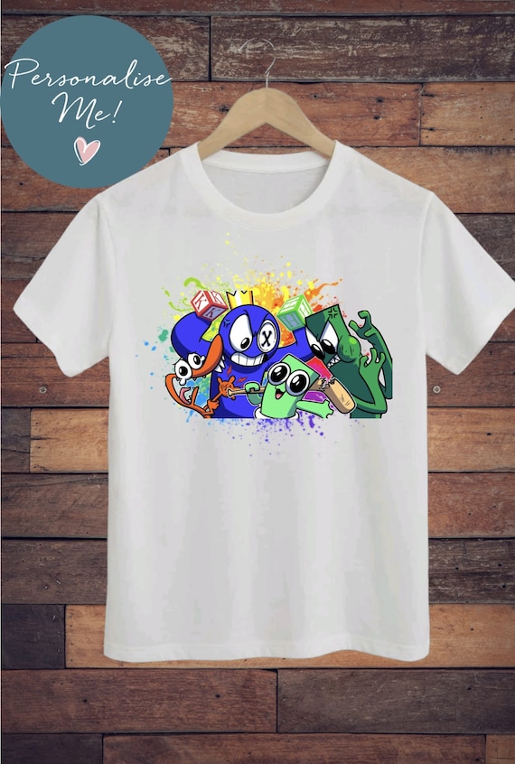 Camiseta Rainbow Friends Jogo Roblox Turma em Promoção na Americanas