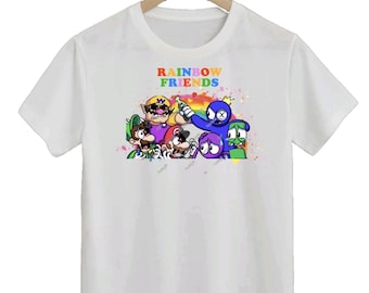 T-shirt personnalisé amis arc-en-ciel, plusieurs modèles disponibles