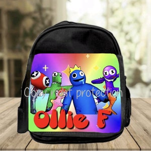 Game Anime ROBLOX Peripheral Student Backpack Men and Women Casual Backpack  Backpack Youth School Bag Design