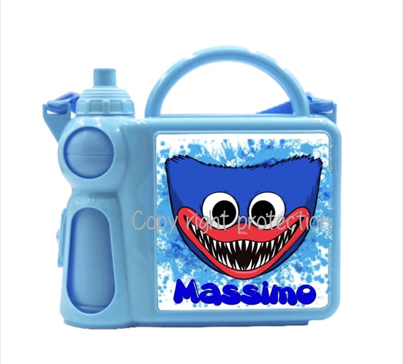 Poppy Playtime Lunch Box With Water Bottle Multiple Designs 