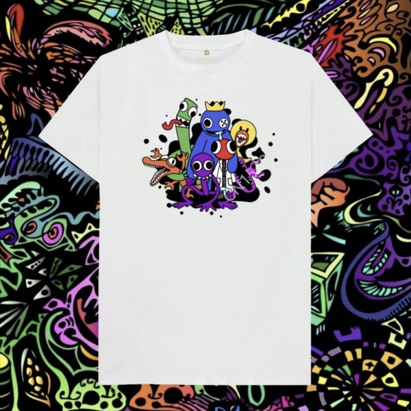 Rainbow friends/roblox tshirt, multiple designs available