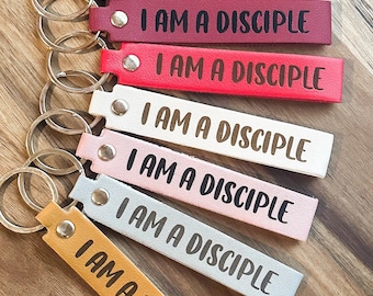 I am a Disciple Keychain/Young Women Gifts/ Young Men Gifts/LDS Youth/FSY/Girls Camp/Valentines Gift/ Relief Society