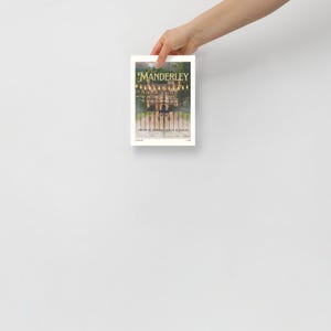 Manderley Travel Poster: Rebecca Inspired Vintage Literary Print image 8