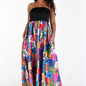 Ife Tube Maxi Dress