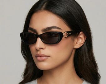 Gafas vintage de los años 2000 – Gucci – Rectangulares, de lujo y glamour