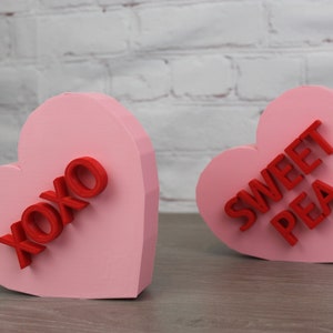 Spread the Love with 3D Printed Conversation Hearts!