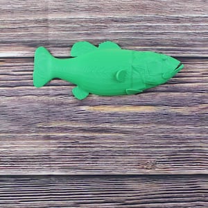Bass Fish Wall Hanging Rustic Cabin Decor