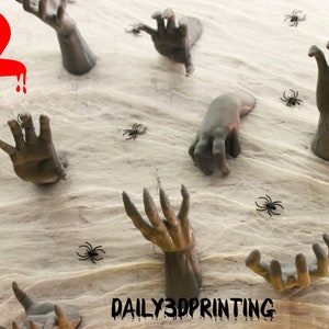 Horror Hands Reaching Wall Mountable Spooky Decor !!New Sizes and Styles!!