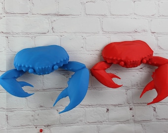MEDIUM Crab Coastal Decor