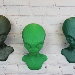 3D Printed Alien Wall Decor - Out of This World!