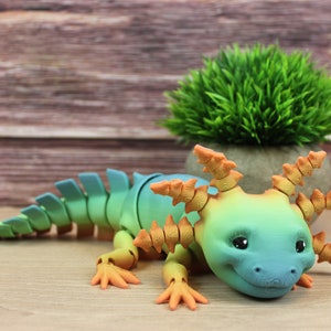 NEW Articulated Axolotl - MatMireMakes Edition