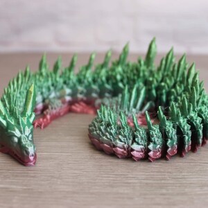 Dragon de cristal articulé