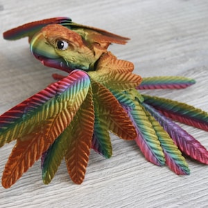 Articulated Parrot Macaw Bird - 3D Companion