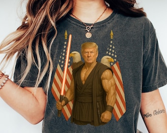 Donald Trump Star Wars Shirt, Trump Shirt, Star Wars Shirt,  Trade Wars Episode Trump Shirt, Funny Political Parody Tee, May The 4th Tee