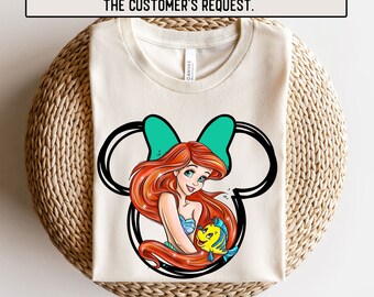 Ariel Shirt, Disney Ariel Shirt, Little Mermaid Shirt, Ariel Princess Shirt, Disney Princess Shirt, DW Trip Shirt, Ariel Mermaid Shirt