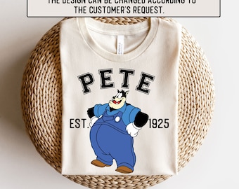 Disney Pete Shirt, Pete Shirt, Disney Pete Character , Pete from Mickey Mouse Clubhouse, DW Pete Shirt, DW Trip Shirt, Disney Character  Tee
