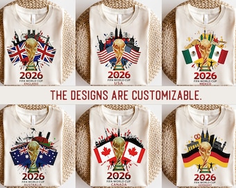 FIFA World Cup 2026 Shirt, Canada Mexico USA Shirt, Football Fan Tee, World Cup 2026, FIFA Soccer Tee, Family Matching Shirt,