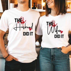Maglietta da sposa "True Crime", maglietta da addio al nubilato "Crime", maglietta da addio al nubilato "Murder Mystery", maglietta "Here for the Alibi", maglietta da damigella d'onore "Crime" immagine 3