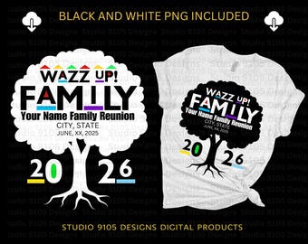 Martin TV Show Familientreffen Shirt PNG: Retro Throwback (Digitaler Download)