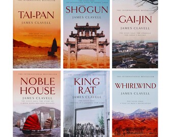 The Asian Saga Series By James Clavell 6 Books Collection Set