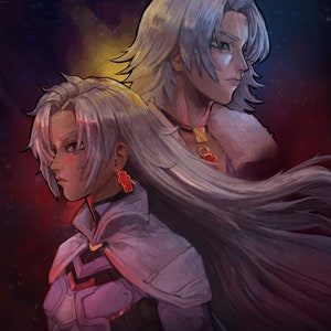 A (Alvis) Print -- Xenoblade 3: Future Redeemed