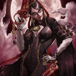 Bayonetta Print - 5x7