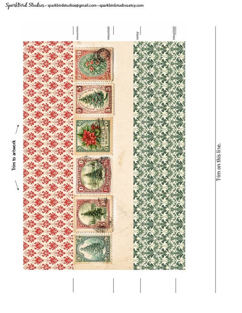 Vintage Christmas, the Best Altered Paper Clips & Tabs for Journals and ...