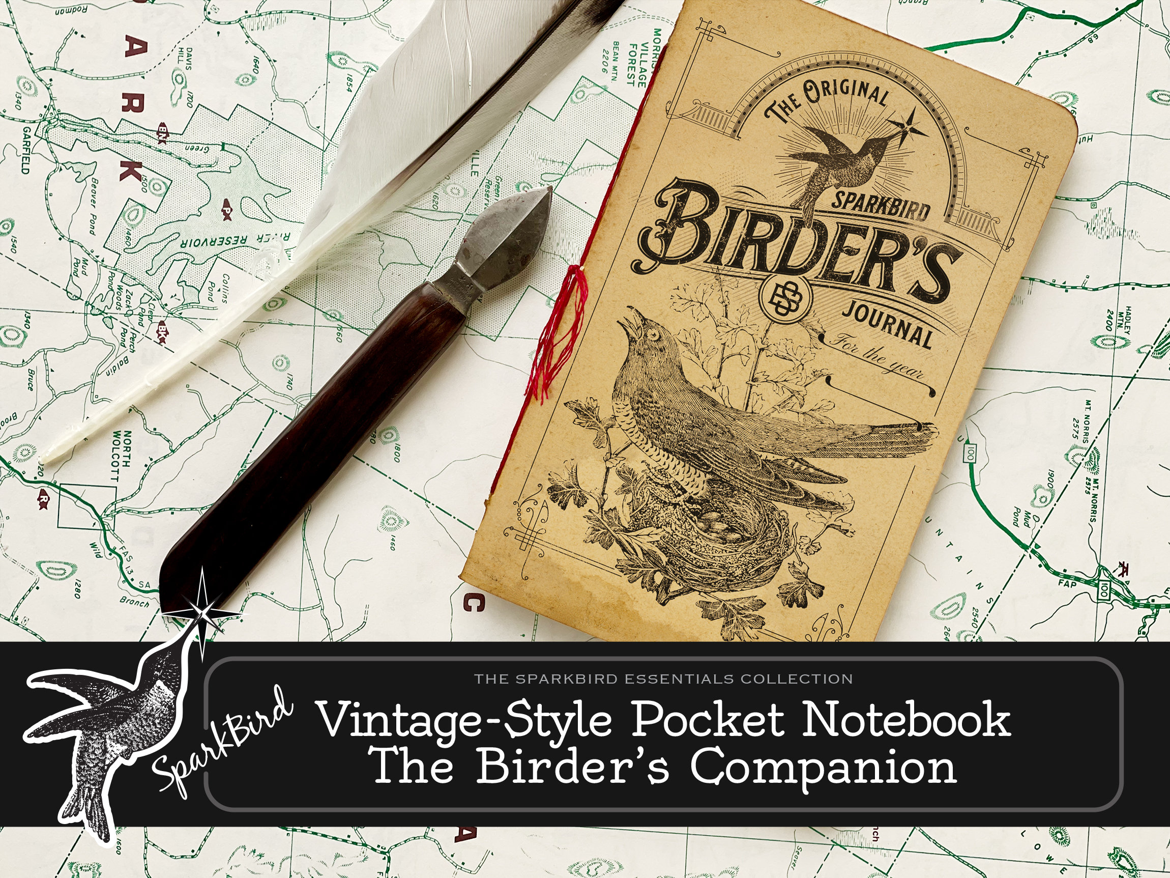 Vintage Pocket Companion Mini Notebook Especially for Birder's Junk ...