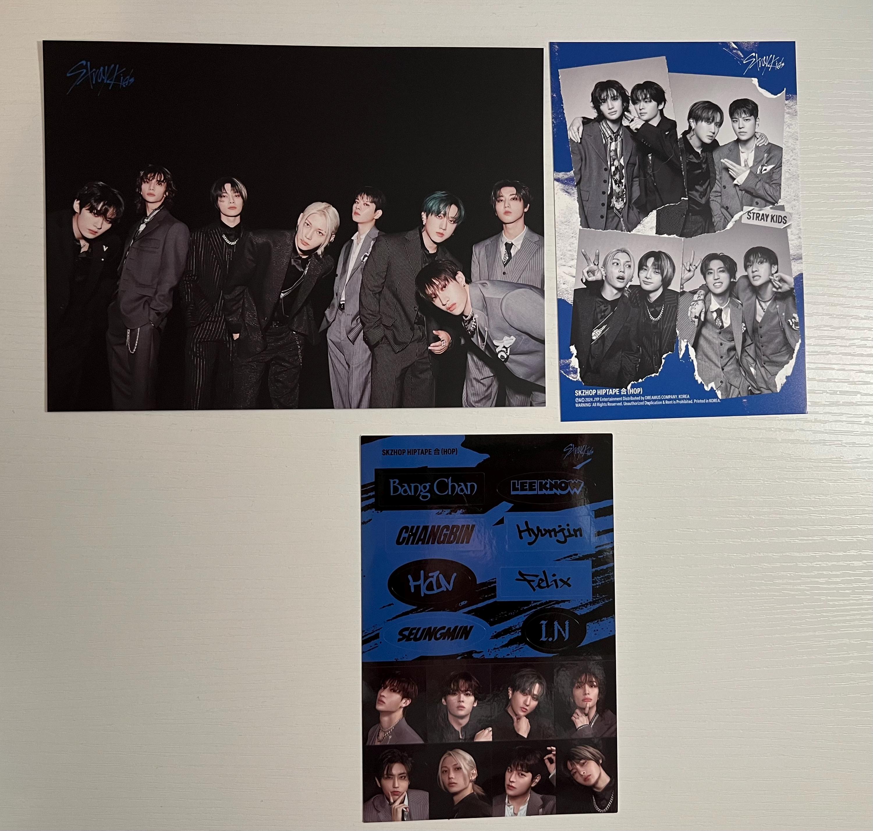 OFFICIAL Stray Kids Photocards and Inclusions New Album
