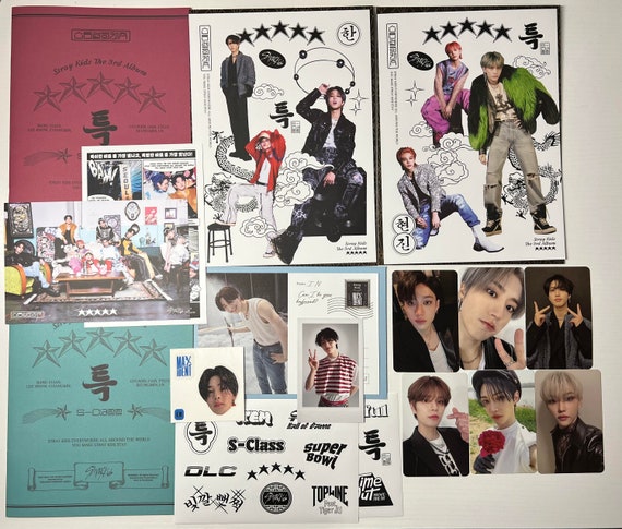 OFFICIAL UPDATED Stray Kids Photocards and Inclusions 5-star - Etsy