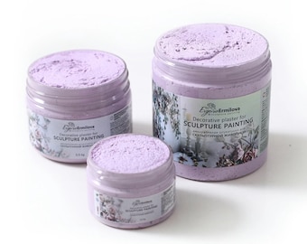 Evgenia Ermilova Sculpture Painting Paste 3D painting Decorative Plaster 0.2kg