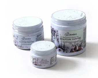 Evgenia Ermilova Sculpture Painting Paste 3D painting Decorative Plaster 0.2kg