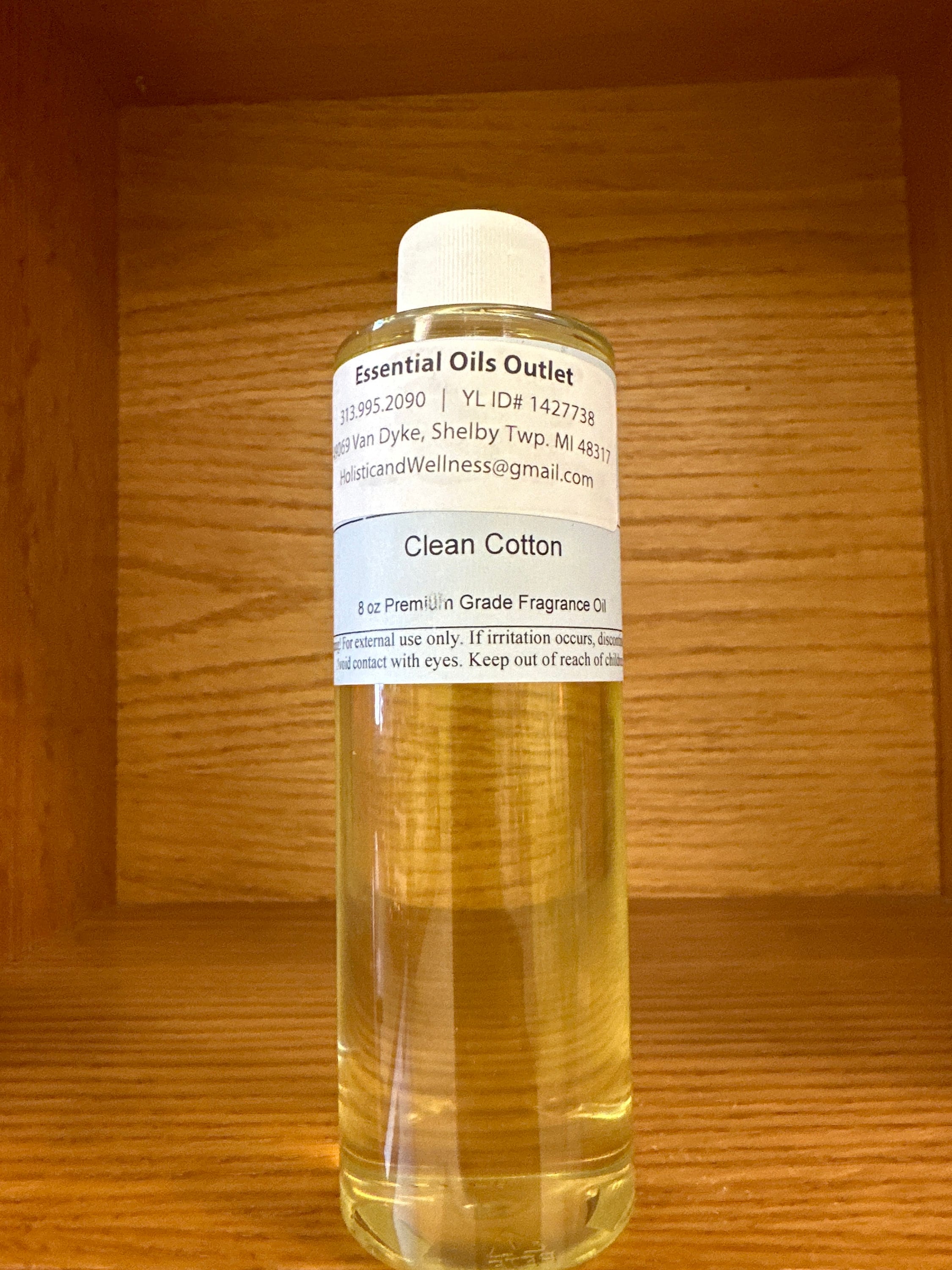 8 Oz Clean Cotton Fragrance Oil 