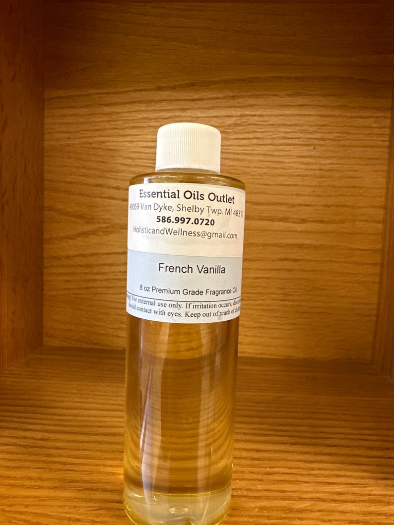 8 Oz French Vanilla Fragrance Oil Etsy