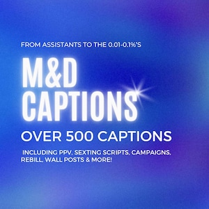 500+ OnlyFans Captions used on 0.01% pages