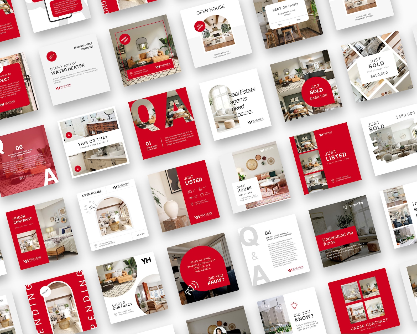 Keller Williams Marketing Bundle, Social Media Template Bundle, Keller