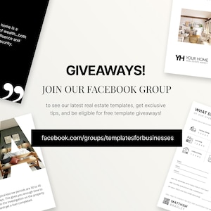 Open House Flyer, Real Estate Flyer Template, Canva Real Estate, Open House Sign, Real Estate Marketing, Modern Real Estate Marketing image 6