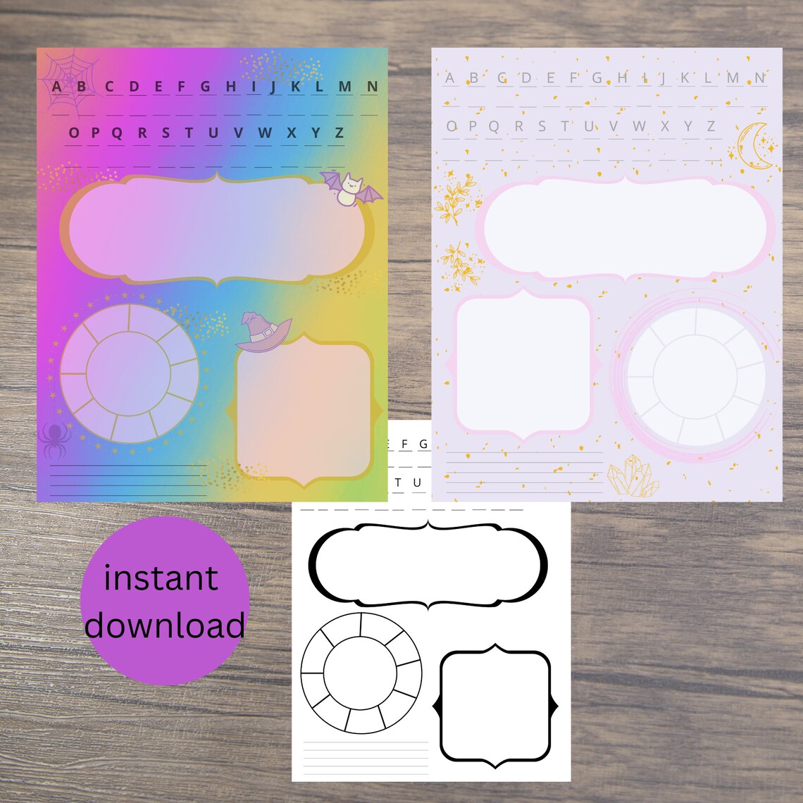 Sigil Template Printable Sigil Printable Page Downloadable Sigil Sigil Template Printable Sigil Printable Page Downloadable Sigil