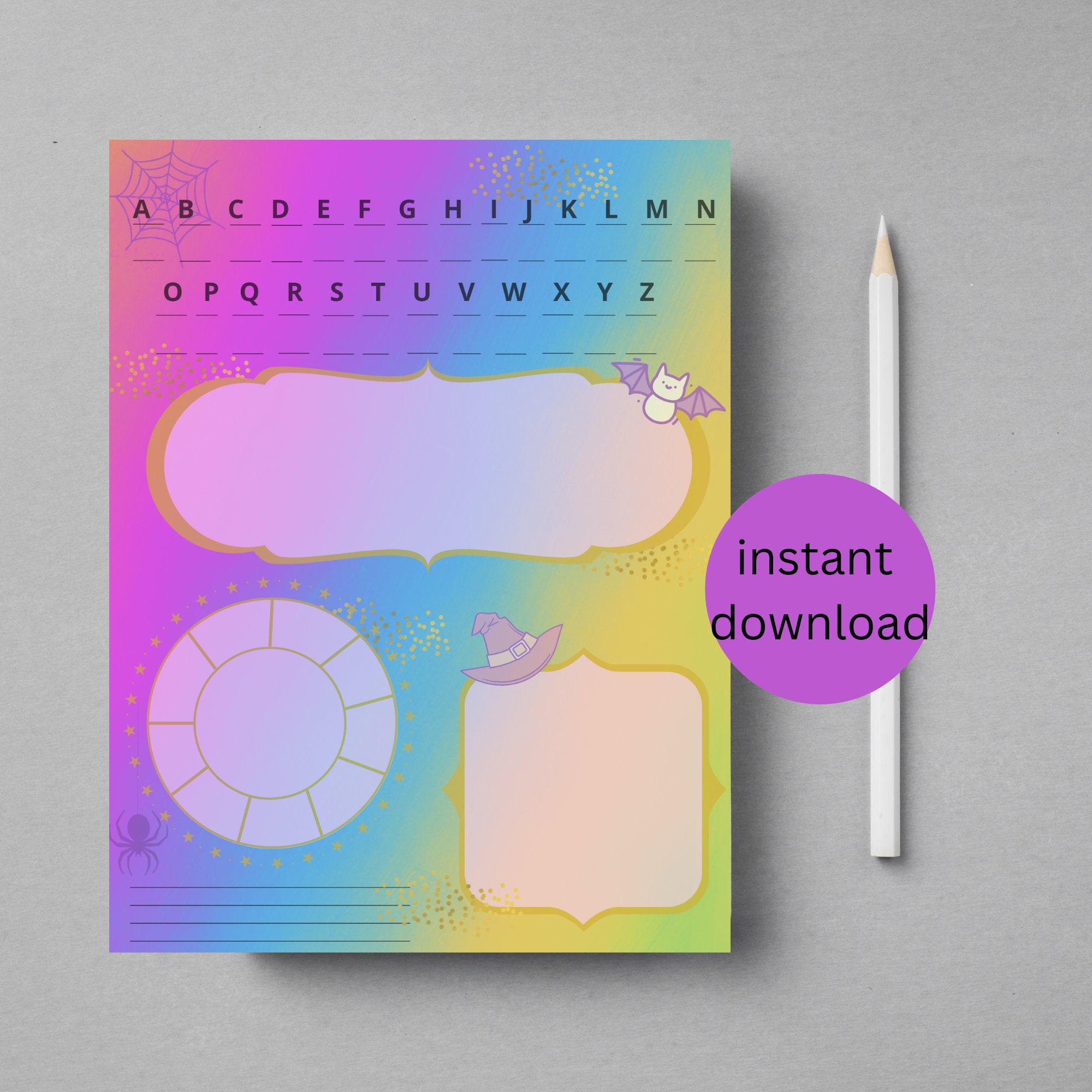 Sigil Template Printable Sigil Printable Page Downloadable Sigil Sigil Template Printable Sigil Printable Page Downloadable Sigil