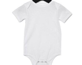 Plain Baby Organic Cotton Newborn Blank Baby Plain Onesie® Bulk Baby Bodysuit Wholesale Baby Plain Onesie® Natural Cotton Plain Newborn