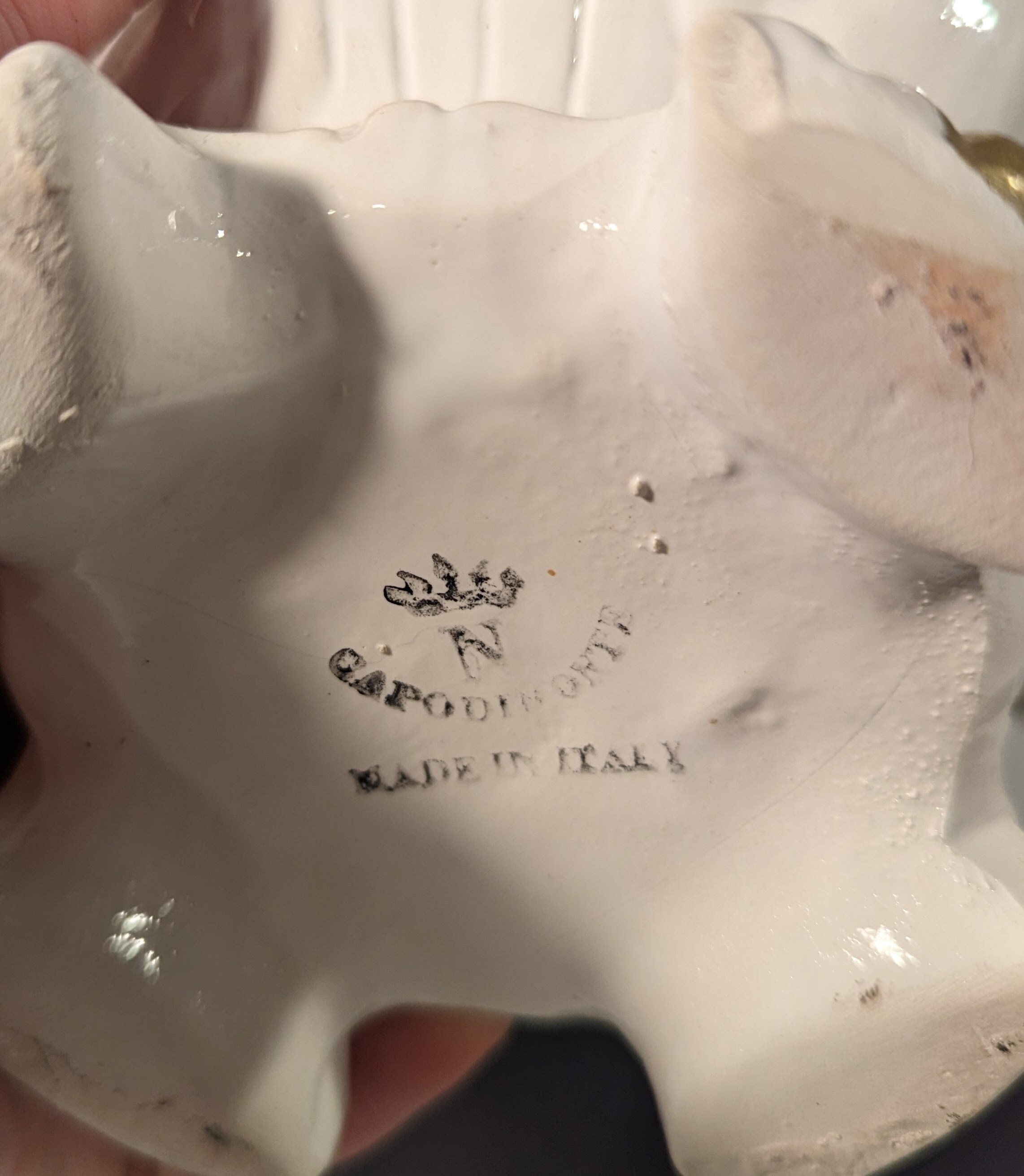 ヴィンテージ 10インチ カポディモンテ 磁器の花 - Etsy 日本