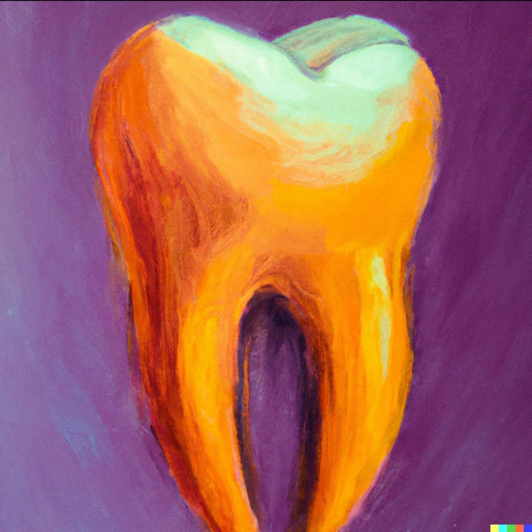 Digital Dental Art of Tooth Etsy