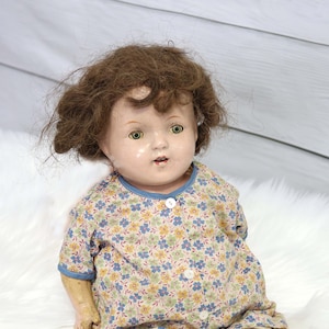 Antique Dolls, Vintage Toys, Vintage Dolls, Composition Doll, Vintage Baby Dolls, Vintage Dolls, Antique Composition Dolls, Vintage Doll,