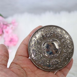 Handheld Mirror, Hand Mirror, Vintage Hand Mirror, Antique Hand Mirror, Small Handheld Mirror, Vintage Handheld Mirror, Purse Mirror,
