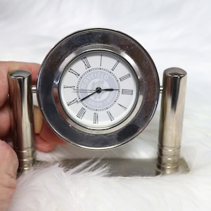 Vintage Advertising Clock, Mayfield Dairy Antique Clock, Antique Table Clock, Table Clock, Desk Clock, Mantle Clocks, Bookshelf Décor
