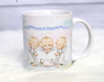 Vintage Angel Trio Ceramic Coffee Mug, Houston Harvest Gifts