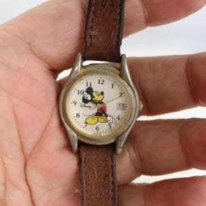 Mickey Mouse Watch, Antique Watch, Wristwatch, Seiko Mod Watch, Ladies Watch, Seiko Watch, Vintage Ladies Watch, Ladies Wristwatch, A