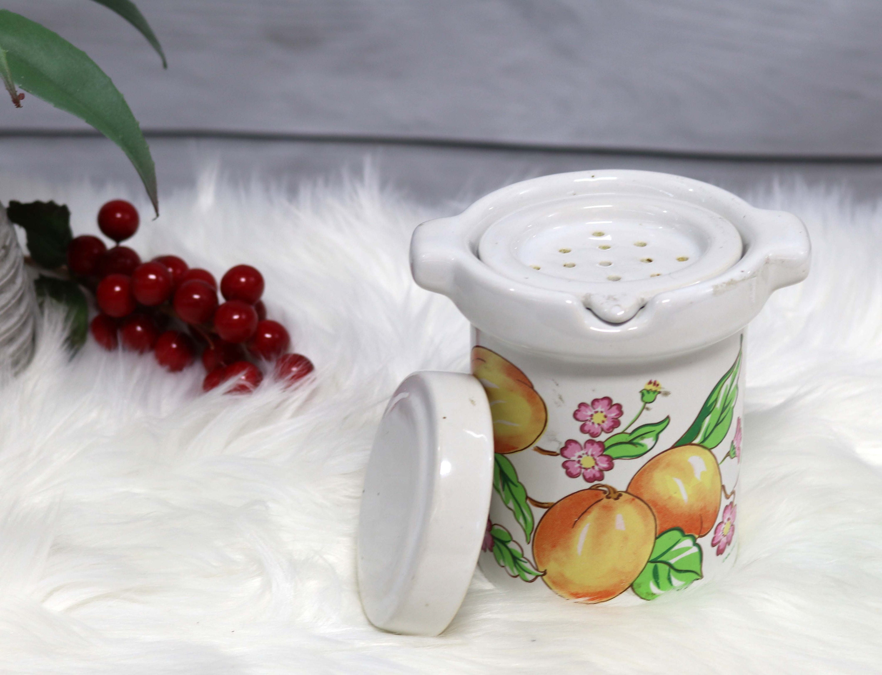 M. Kamenstein Vintage Grease Jar With Matching Salt and Pepper Etsy