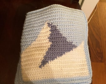 Crochet baby book, sensory book, baby shower gift
