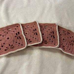 Handmade Crocheted Dragonfly Coasters- Set of Four